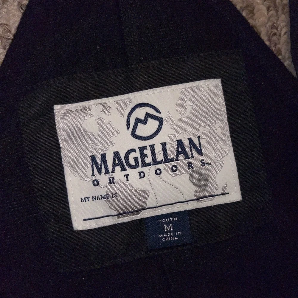 Magellan- black ski overalls - size youth medium (fits like an XS…